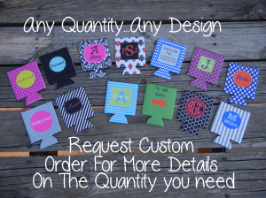 Personalize Any Event with These Can Koozies